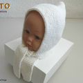 TUTO tricot bb BOUTIQUE bebe modele layette bébé et patron a tricoter Explications brassière, bonnet, bloomer, chaussons