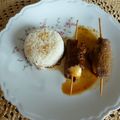 YAKITORI DE BOEUF AU FROMAGE de Laurent Mariotte