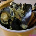 Moules au curry