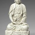 A Dehua figure of Buddha, 17th-18th century