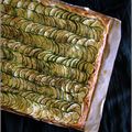 TARTE FINE AUX COURGETTES & REQUESÓN 