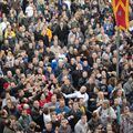 Le Jet des Louches et la cérémonie de cloture Comines 2012