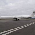 Aéroport Tarbes-Lourdes-Pyrénées: Flightline: McDonnell Douglas MD-83 (DC-9-83): G-FLTL: MSN 49790/1643. 
