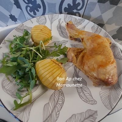 Cuisses de poulet sans matières grasses et nouvelles de mon bichon