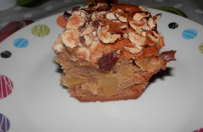 Gâteau pomme et noisette WW