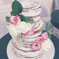 Un Wedding Cake sans pâte à sucre, On Adore ! NakedCake By CakeConcept