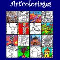 Les Nanoug' Art coloriages