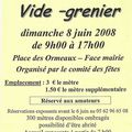 VIDE-GRENIERS à LESCURRY le 8 JUIN prochain...