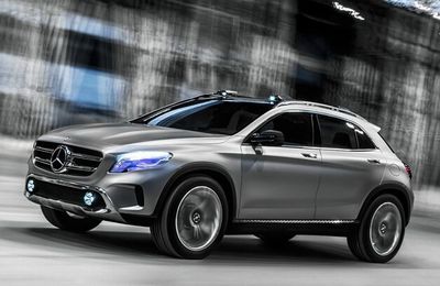 Le Concept GLA de Mercedes (CPA)