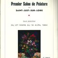 1er Salon de Peinture de Saint-Just-sur-Loire 1964