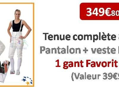 Promotions sur les tenues d'escrime FIE 800 N