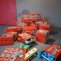 Educastor, un jeu d'assemblage ou de construction vintage des années 60... Un beau lot de boîtes à l'état neuf !