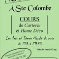 Cours carterie et home déco