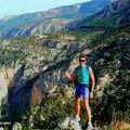 LE TOUR DU GRAND CANYON à vélo, rive droite(VERDON/HAUTE PROVENCE)-(rive gauche,voir autre article)