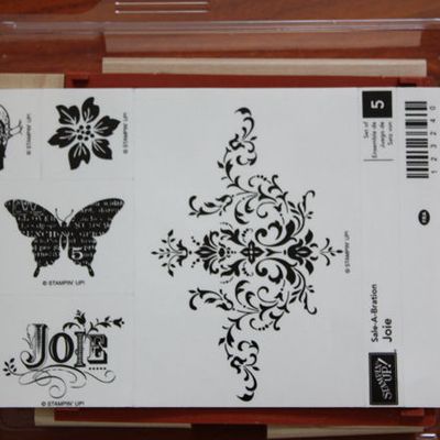 Tampons Bois Stampin Up