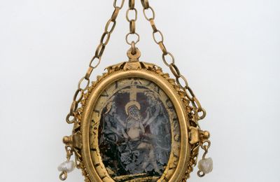 Double-Sided Pendant with the Presentation in the Temple and the Resurrection, Spanish, c. 1575-c. 1625