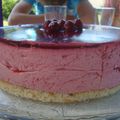 ...Bavarois à la framboise qui en jette...