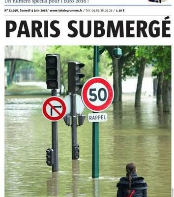 Inondation du Loing en mai 2016