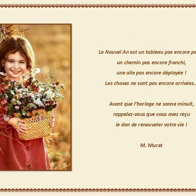 Bonne année 2026 à toutes et tous!