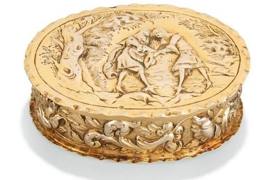 Boîte de toilette en vermeil par Johann Phillip Stenglin I, Augsbourg, vers 1680