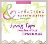 Lovely Tape nous fait gagner des places pour le salon Création et Savoir Faire