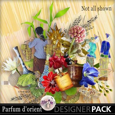 Collection Parfum d'orient de ScrapTalou