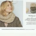 Snood femme, Phil naturel