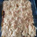 Crumble aux pommes 