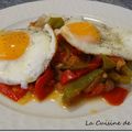 Piperade aux Oeufs Frits