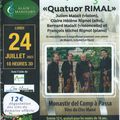 Quatuor RIMAL. Monastir del Camp