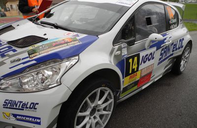 rally lyon charbo  2015 69 N°14 peugeot saintéloc