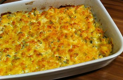 GRATIN DE COURGETTES A LA RICOTTA