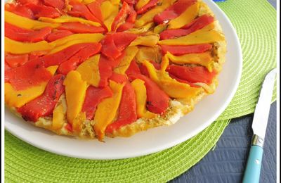 TARTE AUX POIVRONS