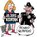 Je suis kényan - par Luz - Charlie Hebdo N°1185 - 8 avril 2015