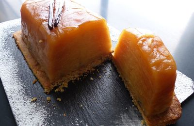 Tarte tatin revisitée façon Philippe Conticini 