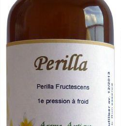 Huile végétale de Périlla - Perilla vegetable oil