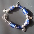 Bracelet creation blue       14€