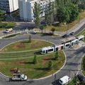 Rond-point à Vénissieux