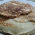 Pancakes Banane coco, sans gluten, sans caséine