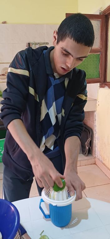 Confiture de grenades du jardin vendredi 10 au temps d'accueil à Ourika Tadamoune