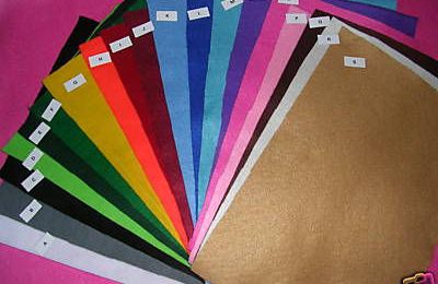 FEUTRINE au mètre scrapbooking déco largeur 180 cm - 19 coloris