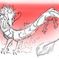 Loups et dragon ... par Kim Lou (15 ans)