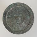 Mirror (Jing) with Concentric Circles, Eastern Han dynasty (25-220)