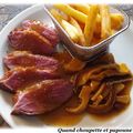 MAGRET DE CANARD AUX CEPES DE NOS FORÊTS VOSGIENNES