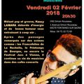 KENZY LAMARA EN CONCERT LE VENDREDI 2 FEVRIER