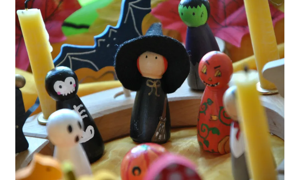 Nos Peg dolls d'Halloween