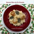 Risotto aux truffes et noix de St Jacques 