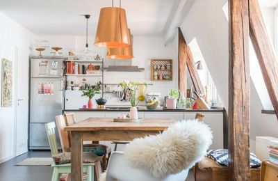 Un appartement sous les toits