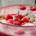 Bonheur d'été : un divin velouté de fruits rouges