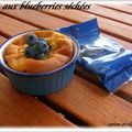 FLAN AUX BLUEBERRIES SECHEES 